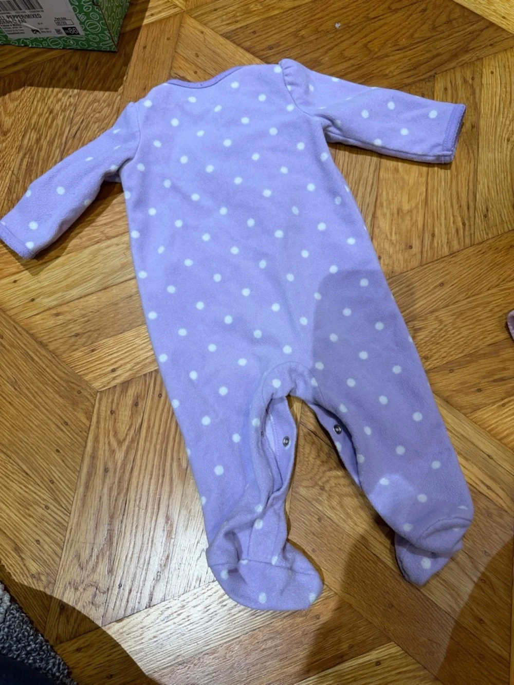Fleece long sleeves onesie pajamas